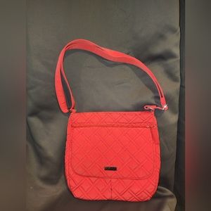 Vera Bradley Red Shoulder  Bag